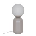Nordlux Notti | Bordlampe   Beige   H34.5CM