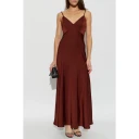 AllSaints Dame Kjoler Rød 2XS,