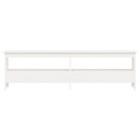  Gangbenk hvit 160x28x45 cm heltre furu 8721012196650