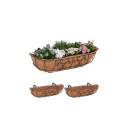 Blomsterkasse Balkong Sett med 3 stk