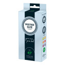 Mister Size Pure Feel-kondomer – 10 stk     - Klar - 69 mm