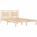vidaXL Sengeramme heltre 120x190 cm 4FT Small Double