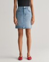 Gant Denimskjørt SEMI LIGHT BLUE WORN IN 40