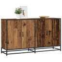 vidaXL Serviesskap Gammelt tre 134 x 35 x 76 cm Konstruert tre