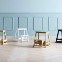 Cinas Skala stepladder and stool 2 steps White 5074012