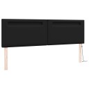  Sengegavl Enkel Design Svart 180 cm Imiter skinn