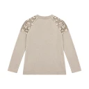 Clips Dame Strikkevarer Beige XL,