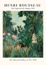 The Equatorial Jungle By Henri Rousseau Plakat / 30x40cm