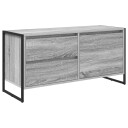  TV skap med skuff Grå Sonoma 100 x 36 x 49.5 cm Konstruert tre