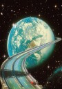 Highway Home Plakat / 50x70cm