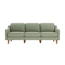 Lorvas 3 seters sofa   Mørkegrønn