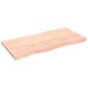 Benkeplate til bad 100x50x4 cm ubehandlet heltre