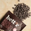 bett r Sjokoladeknapper Mørk Vegansk Ø - 200 g