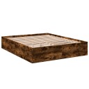  Sengeramme røkt eik 150x200 cm konstruert tre 8721102616495