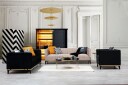 Esquimalt Sofa 3 seters   Svart