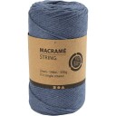 Craft Kit Macramé Cord Blue 977560