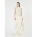 Sportmax, Dame, Strikkevarer, Hvit, L,