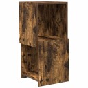  Hjørneskap Hvit 30,5x30x65cm Konstruert tre