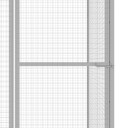 Vidaxl Kattegård 3X1.5X1.5 M Galvanisert Stål