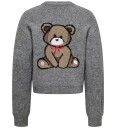 kids ONLY Medium Grey Melange Teddy Kogteddy L/S Pullover Knt Noos 122 128