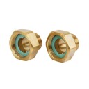 003H6902 Danfoss gjengenippel 3/4"x1/2" - Sæt med 2 stk