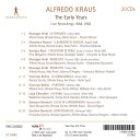 Alfredo Kraus Et Al.  Early Years  CD