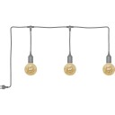 Osram Endura Decor oppladbar utendørs pendellampe 7 meter grå