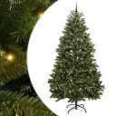 Kunstig juletre med LED  stripelys grønn 270 cm PVC og metall