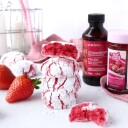 Produktpakke Jordbær Crinkle Cookies 