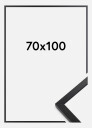 Focus Ramme Soul Plekiglass Svart 70x100 Cm