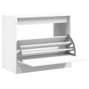  Skoskap hvit 80x42x69 cm konstruert tre 8721012382374