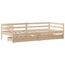  Dagseng med skuffer 90x200 cm heltre furu