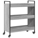  Kjøkkentralle grå sonoma 70x30x82 cm konstruert tre 842319