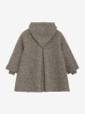 Huttelihut Camel Melange Frakk Hette Ull W. Lining 98