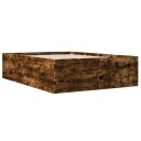  Sengeramme røkt eik 135x190 cm konstruert tre 8721102615863