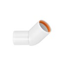 Faluplast Bend 45° Enkel 32mm