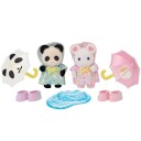 Sylvanian Families Regnvær Dukker & Dukkehus Sett - Barnehagevenner for 3+ år