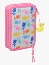 Peppa Gris  Fylt Dobbeltpennal 29 Deler Baby Pig