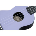 Ortega Guitars Ortega K2-Laf Keiki Soprano Ukulele Sett, Lavender Field