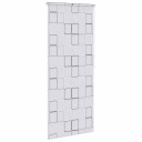 vidaXL Dusjforheng 100x240 cm kvadrat