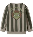 Name It Collegegenser - NmmRake - Olive Natt - Name It - 2 år (92) - Collegegenser Armygrønn Beige