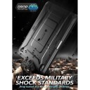 Supcase Unicorn Beetle Pro Svart Deksel for iPad 10.9" (2022) med Skjermfilm