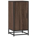  Skjenk brun eik 35,5x35x76 cm konstruert tre og metall 8721102840029