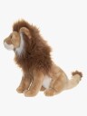 Teddykompaniet Naturtroget Lejon, Sittande - Brown - 43 CM