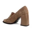 Linda Baumann Dame Sko Beige 36 EU,