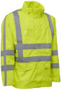 Elka Synlighetsregnjakke 086005r Gul Str. L