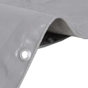 Presenning 650 g/m² grå 2,5x3,5 m