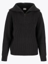 Twentyfour Mode Rib Half Zip Knit Sort 44