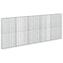 vidaXL Gabion med 3,5 mm tråd og 5x10 cm mesh 500x20x200 cm