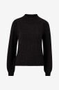 Vila - Genser viRil Turtle-neckBallon L/S Top - Svart